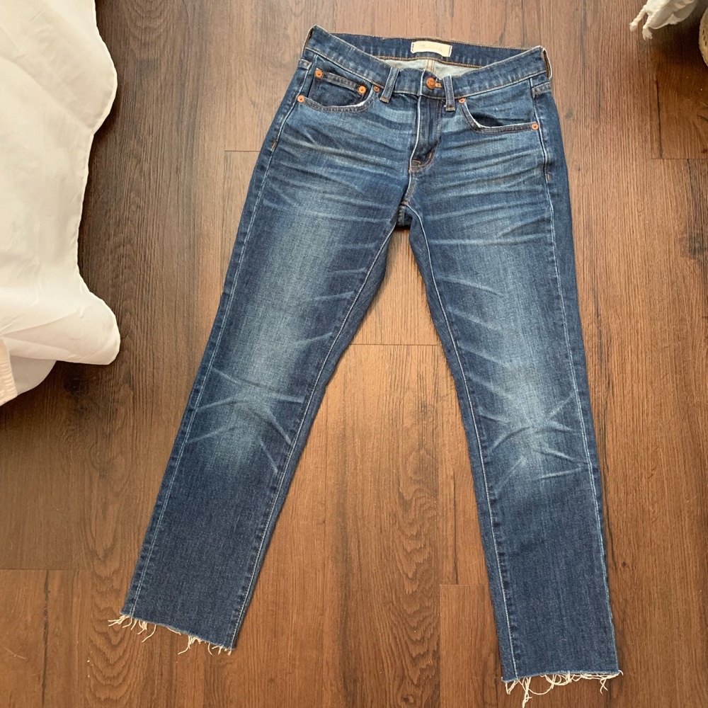 Madewell slim boyfriend Jean